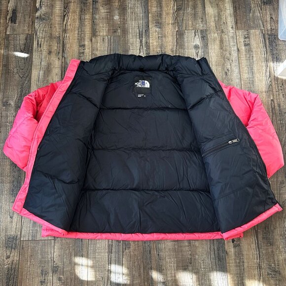 The North Face 3XL Womens 1996 Retro Nuptse 700 Down Puffer Jacket "Cosmo Pink" - Picture 3 of 14